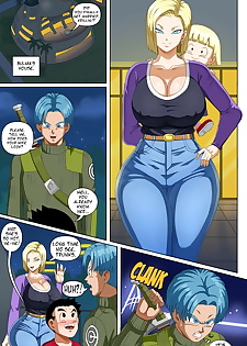 android 18 et trunks Dragon